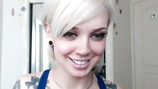 Sara X Mills Blue Leotard Workout Video