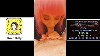 ThiccBitty Snapchat Blowjob Fuck to Neighbour Porn Video Leaked