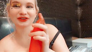 Zoie Burgher Youtuber Dildo Play Video