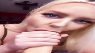 Tara Babcock Sucking Dildo Blowjob Youtuber Video