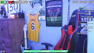 Ybridge Topless Donation Goal Kick Stream Video