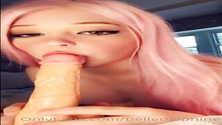 Belle Delphine Sloppy Dildo Blowjob Onlyfans Paid $20 Video