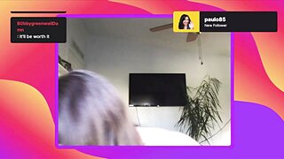 Aielieen1 Ass Spreading Live On Twitch Stream Video