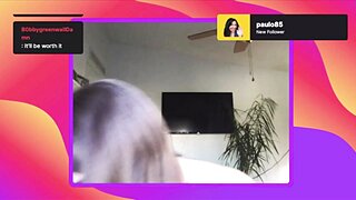 Aielieen1 Ass Spreading Live On Twitch Stream Video