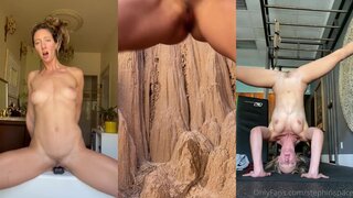 Stephinspace Nude Riding Dildo Porn Video
