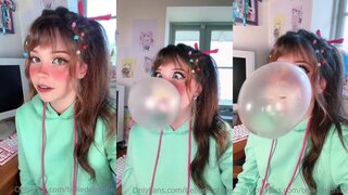 Belle Delphine Candy In Pussy Onlyfans Leaked Gummies Photoset