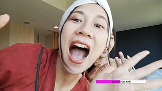 Crazy Japanese Nipple Slip Dancing Twitch Video