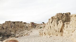 Bralessforever Ellie And Emma White Babes On The Beach Video