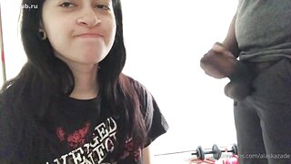 AlaskaZade Porn Blowjob Sucking Cock Leaked Video