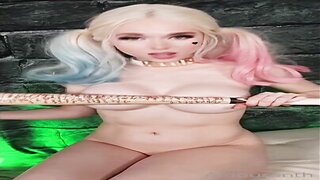 Amouranth Harley Quinn Naked Onlyfans Video Leaked