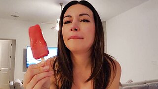 Alinity Sucking A Popsicle PPV Video Leaked